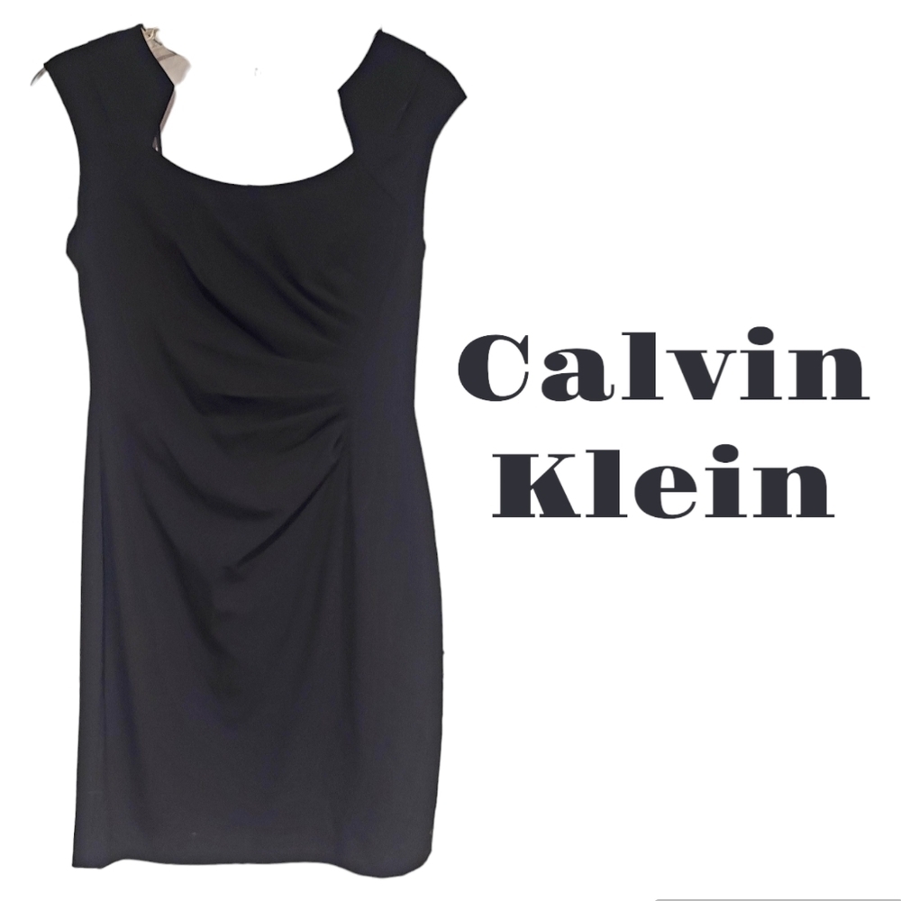 Calvin Klein dress Black womens size 10